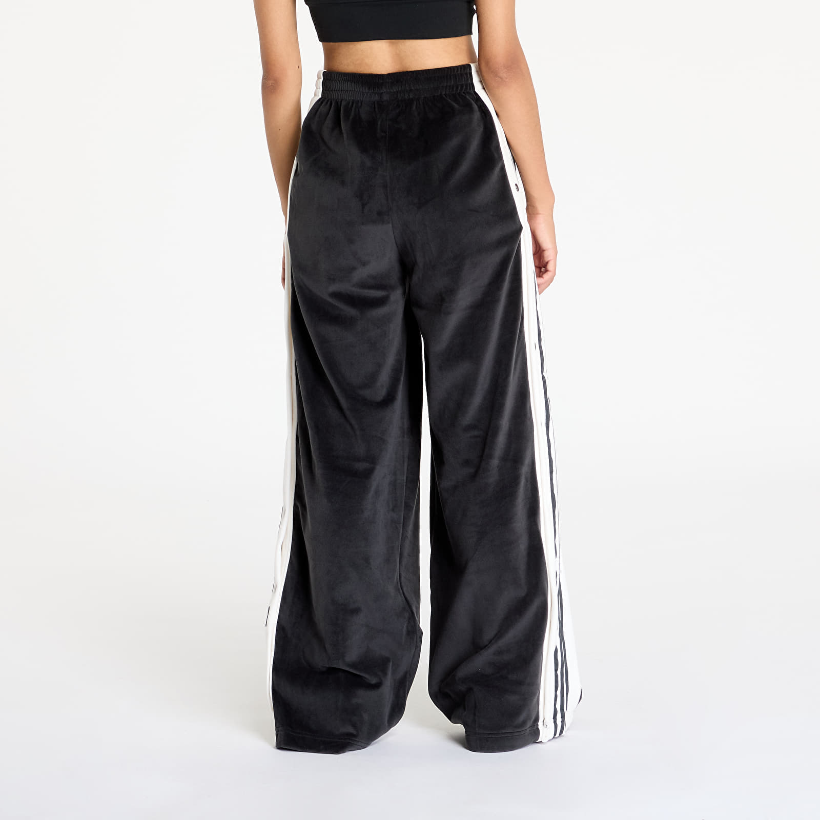 Spodnie dresowe adidas Adibreak Velour Track Pants Black