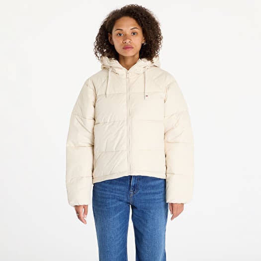 Tommy Jeans Vail Puffer Jacket Beige