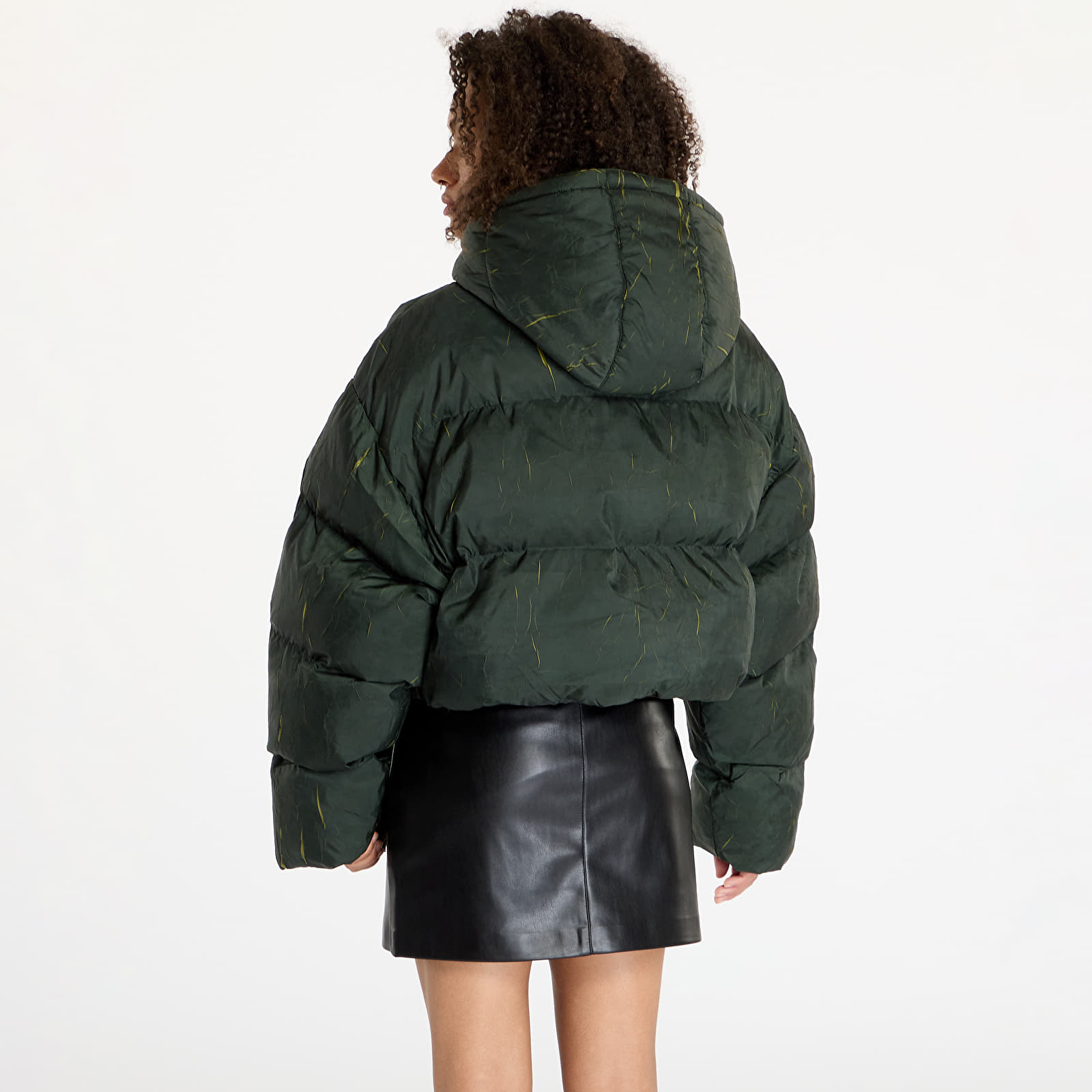 Bundy Daily Paper Jorja Puffer Jacket Cardamon Green