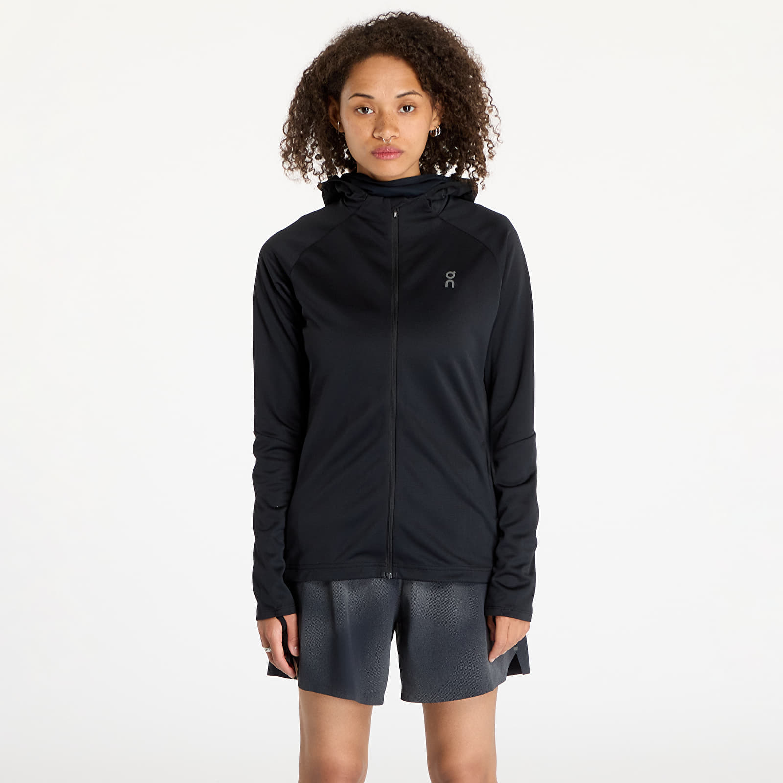 Felpa On Climate Zip Hoodie Black M