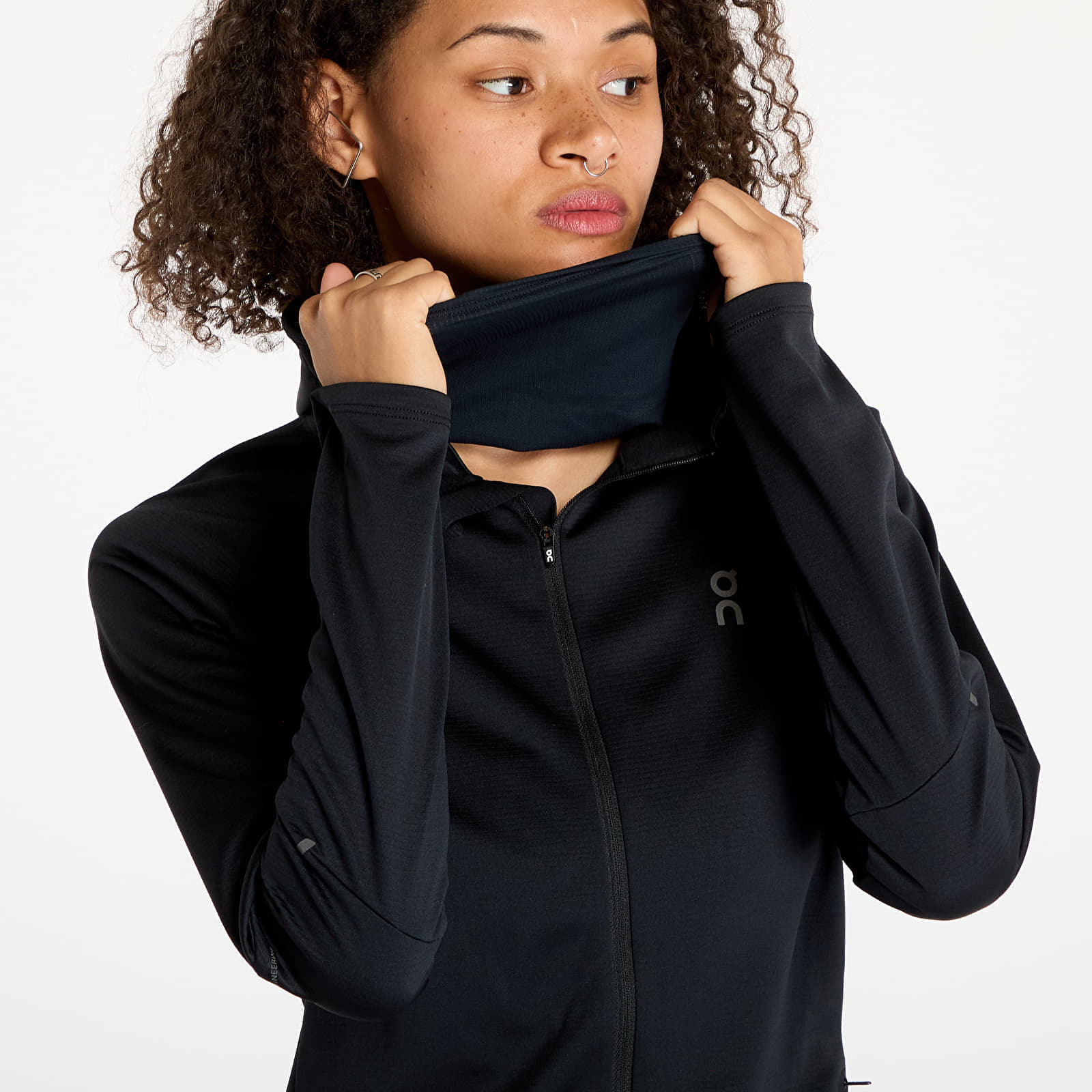 Hanorac On Climate Zip Hoodie Black - 1 | YEO