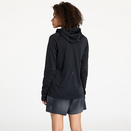 Women's hoodies On Climate Zip Hoodie Black (1WE10330553) | Footshop