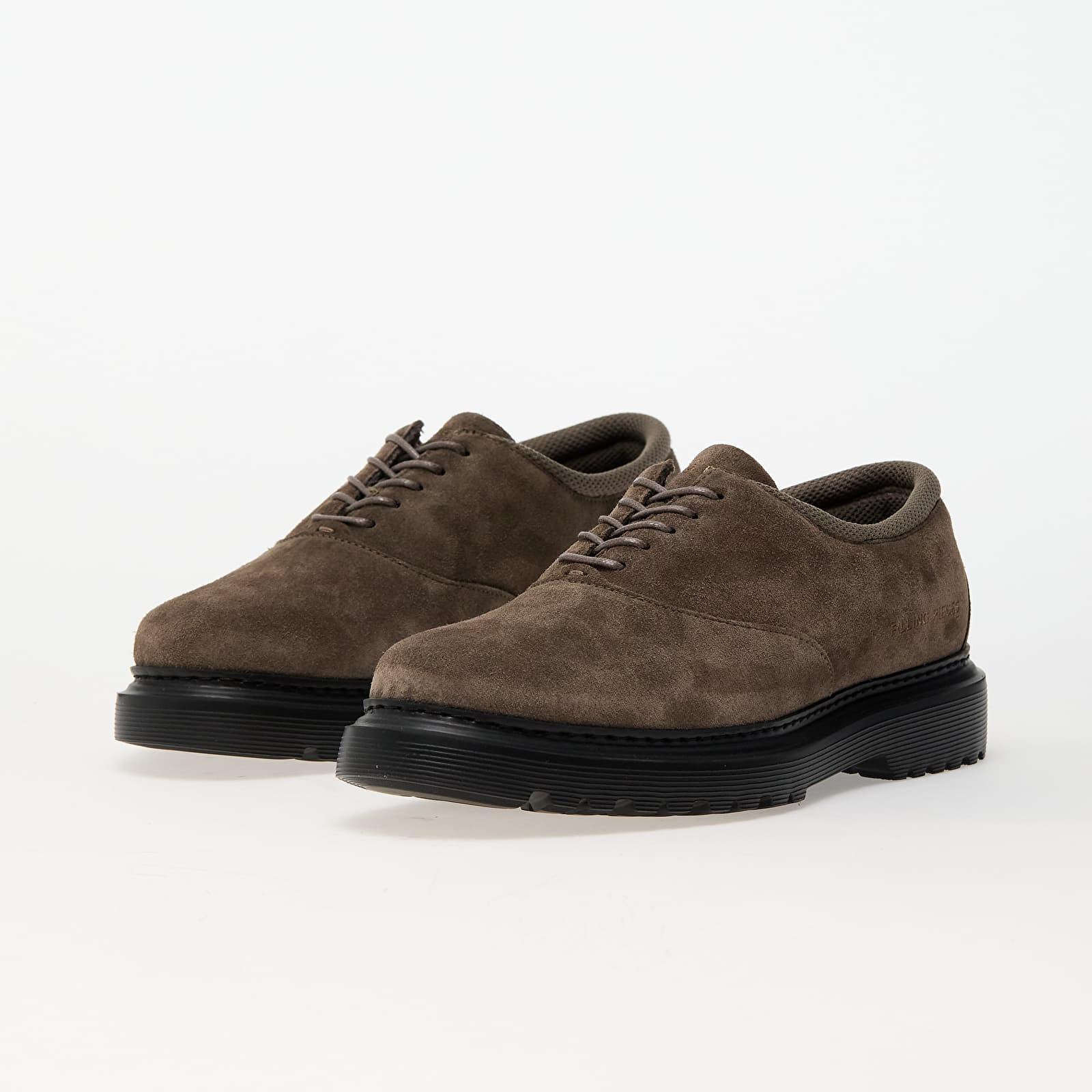 Pánské tenisky a boty Filling Pieces Derby Suede Earth