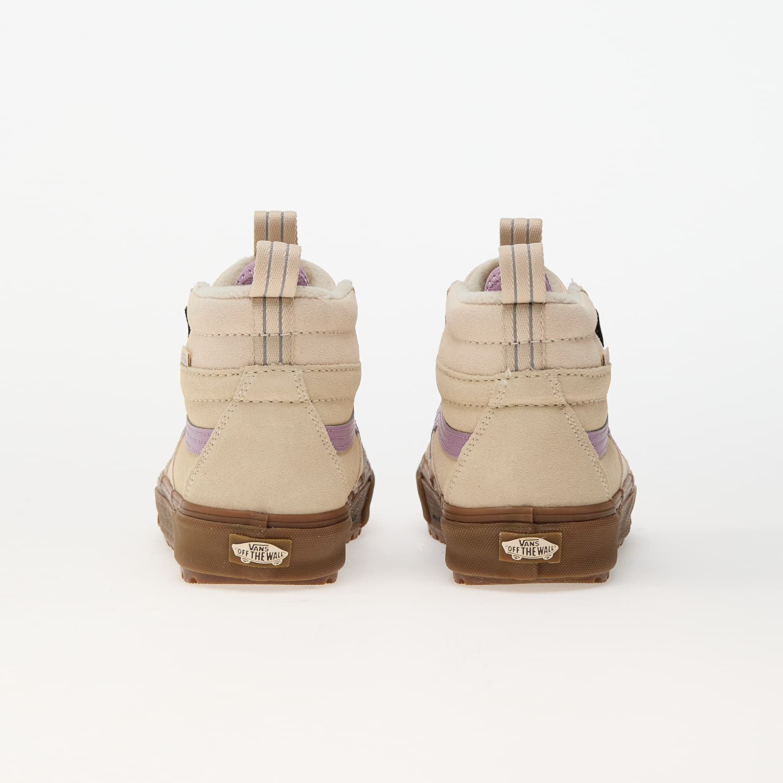 Vans purple and white hotsell