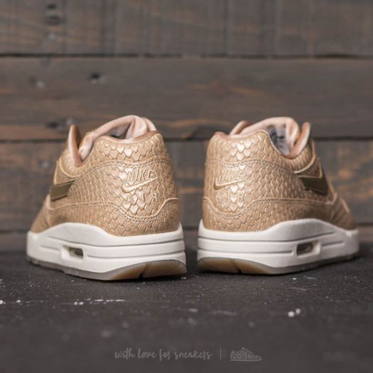 Nike women's air max 1 premium blur/lt orewood brown store