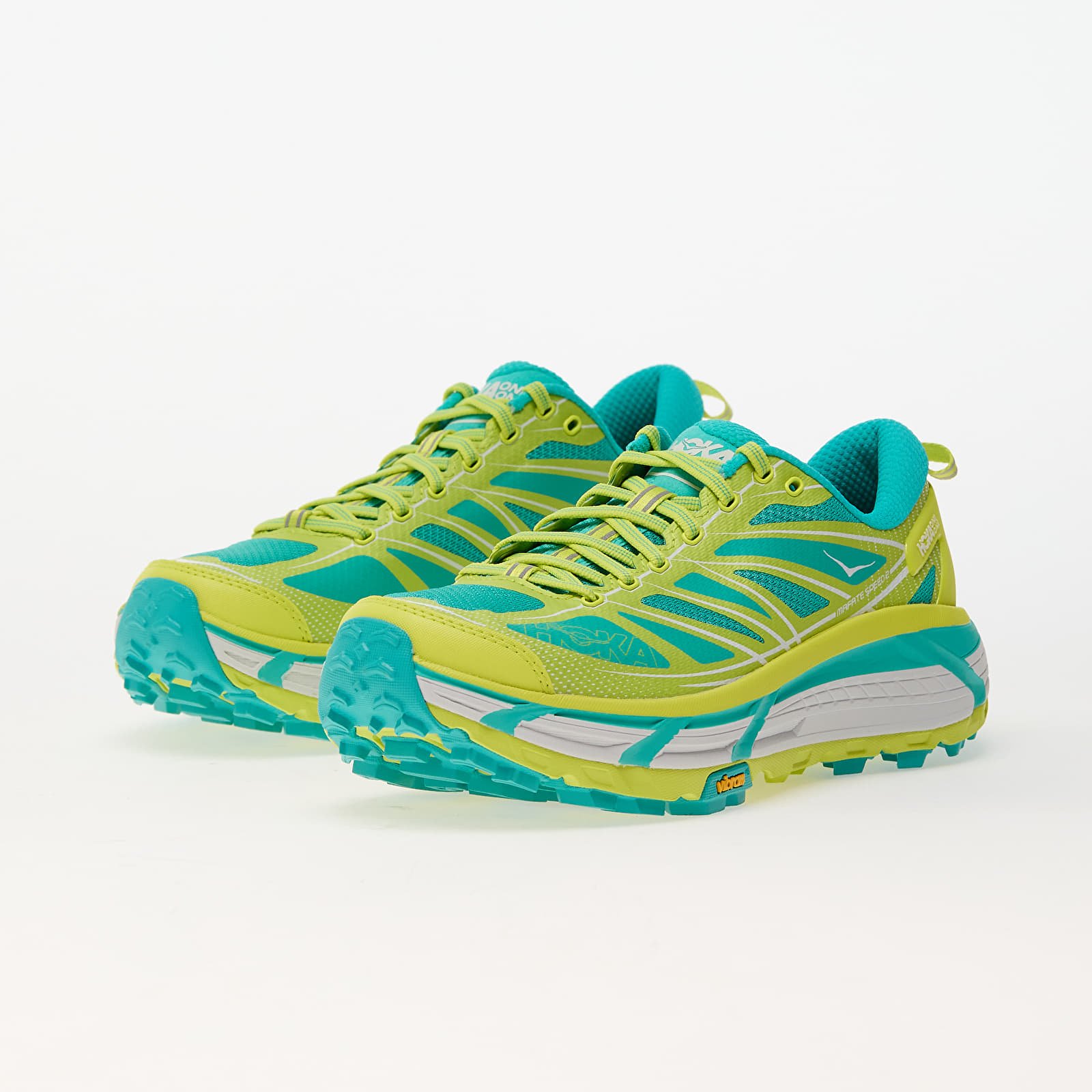 Férfi cipők Hoka® U Mafate Speed 2 Hoka Citrus/ Electric Aqua