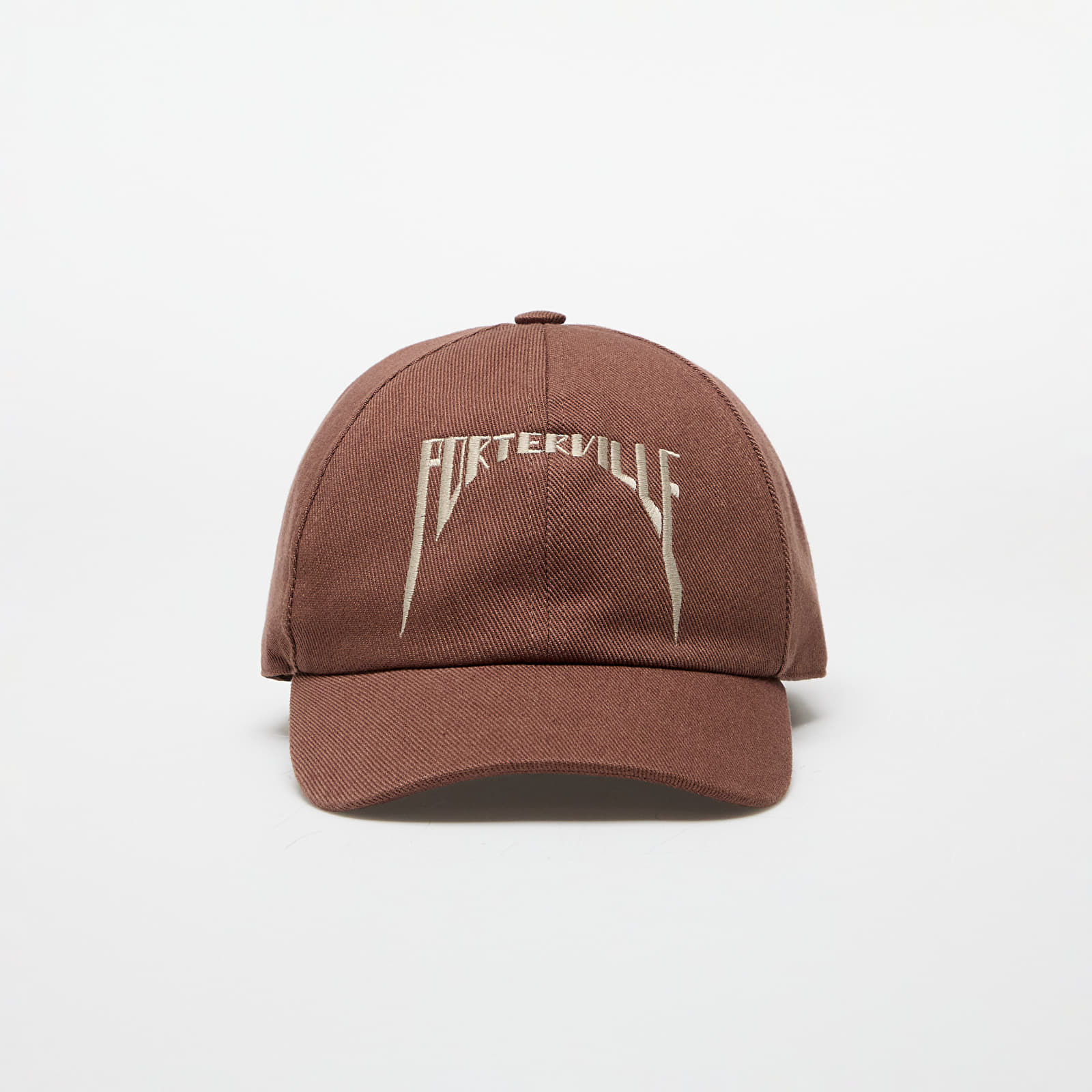 Rick Owens DRKSHDW Embroidered Denim Baseball Cap Terra/ Pearl