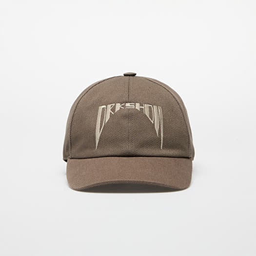 Rick Owens DRKSHDW Embroidered Denim Baseball Cap Dust/ Pearl