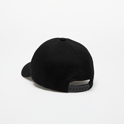 Caps Rick Owens DRKSHDW Embroidered Denim Baseball Cap Black