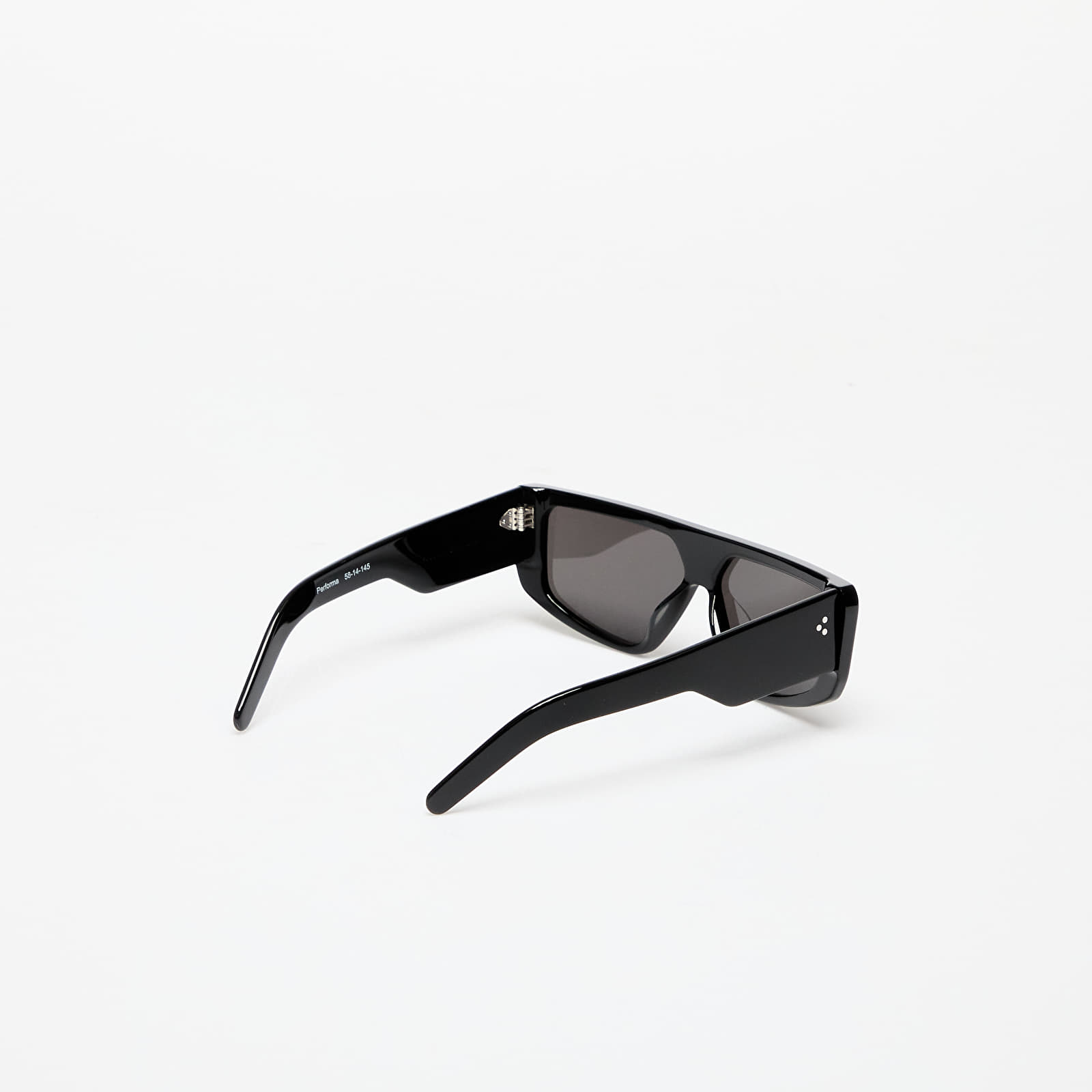 Okulary słoneczne Rick Owens DRKSHDW Sunglasses Performa Black Temple/ Black Lens