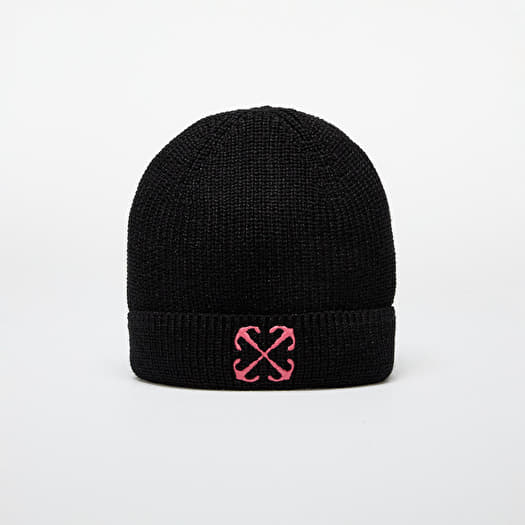 Off-White Kids Arrow Beanie Black/ Pink