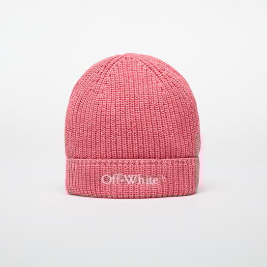 Off-White Kids Bookish Beanie Pink/ Off White