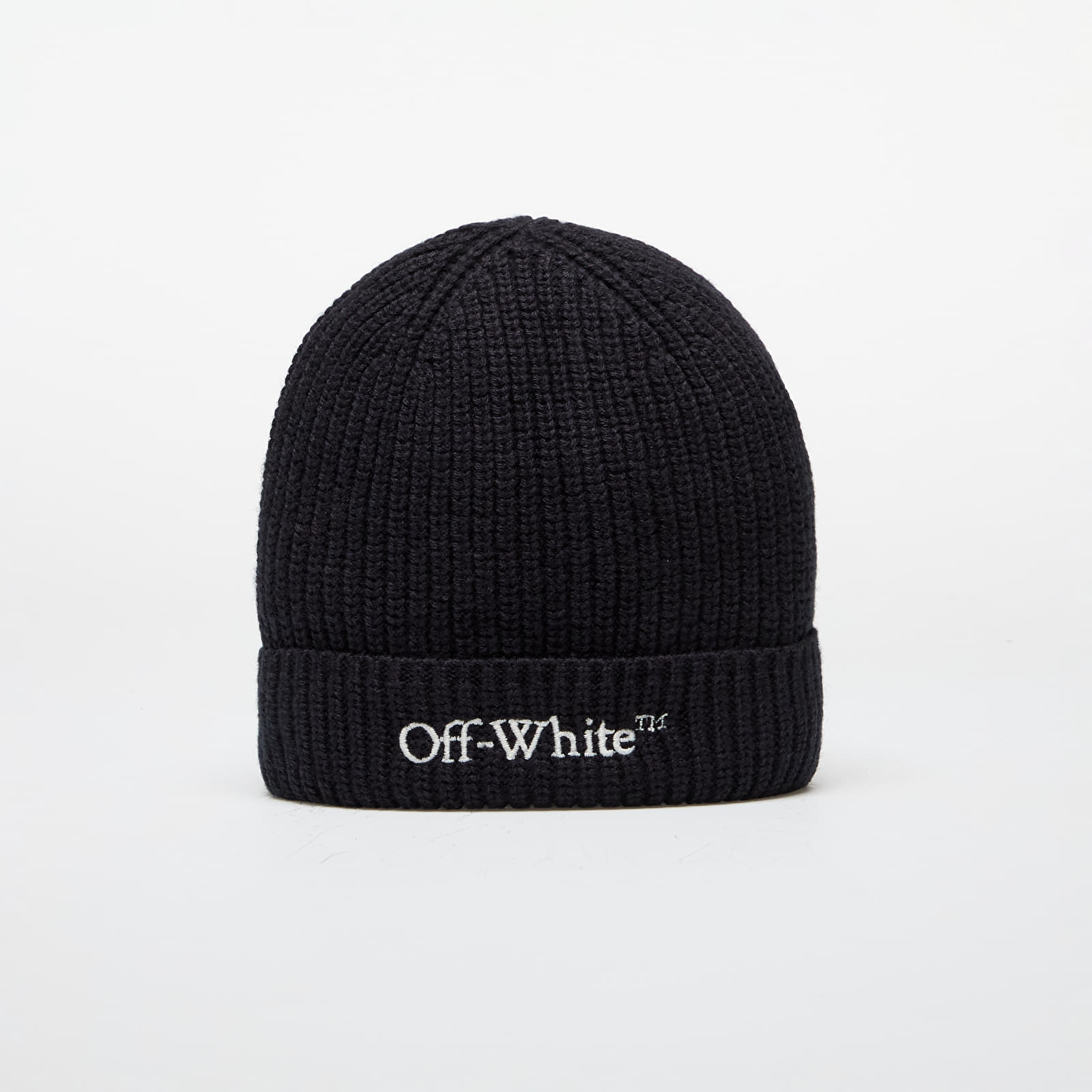 Детски шапки Off-White Kids Bookish Beanie Black/ Off White
