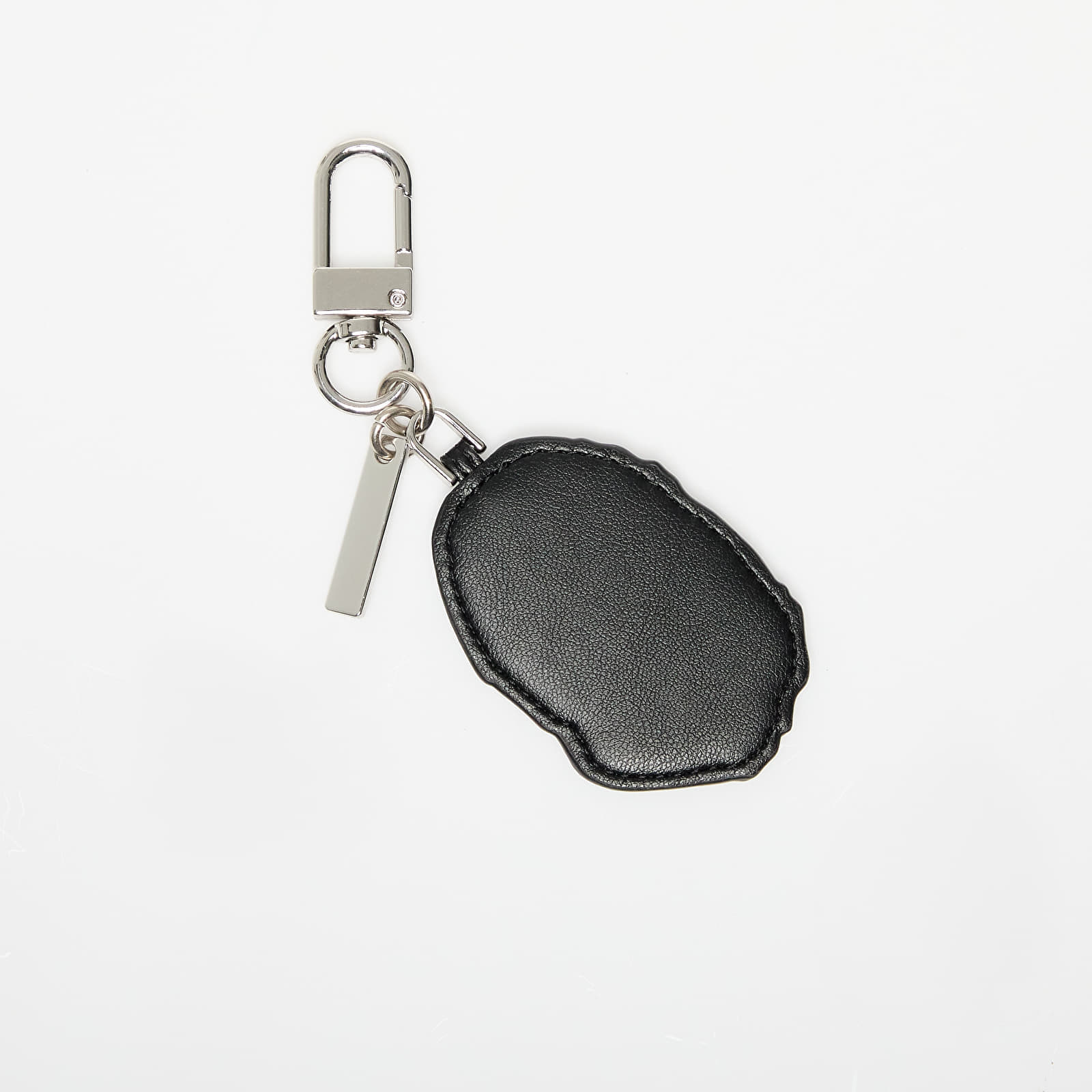 A BATHING APE Ape Head Pu Leather Keychain M Black - 1 | YEO