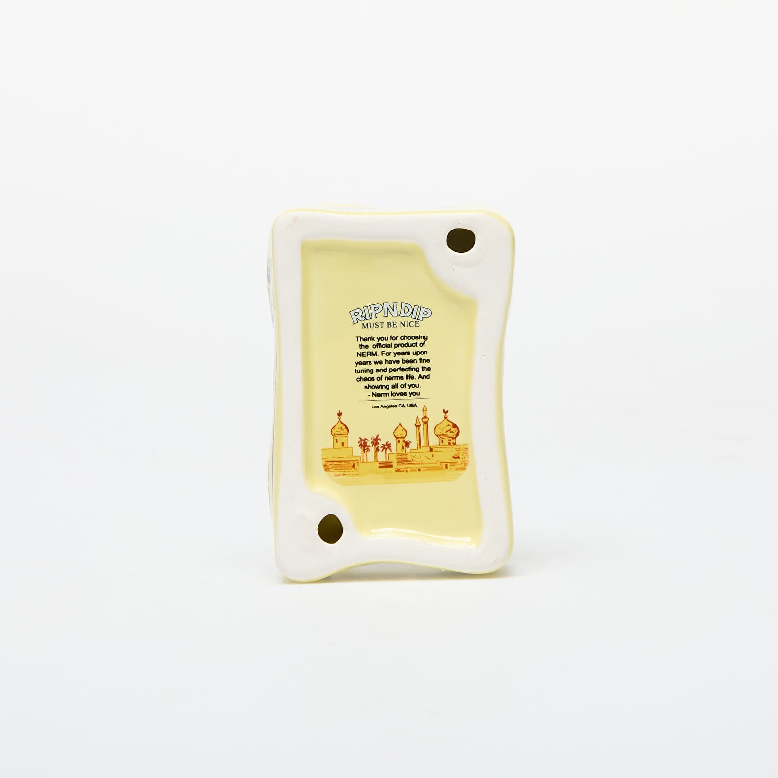 andere Accessoires RIPNDIP Barnum Ceramic Ash Tray  Yellow