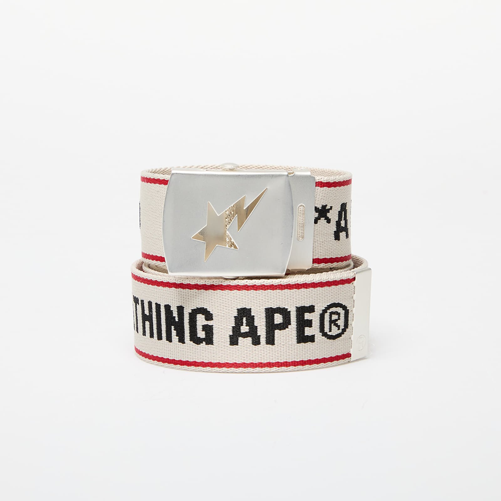Jostas A BATHING APE A Bathing Ape Denim Belt M Ivory