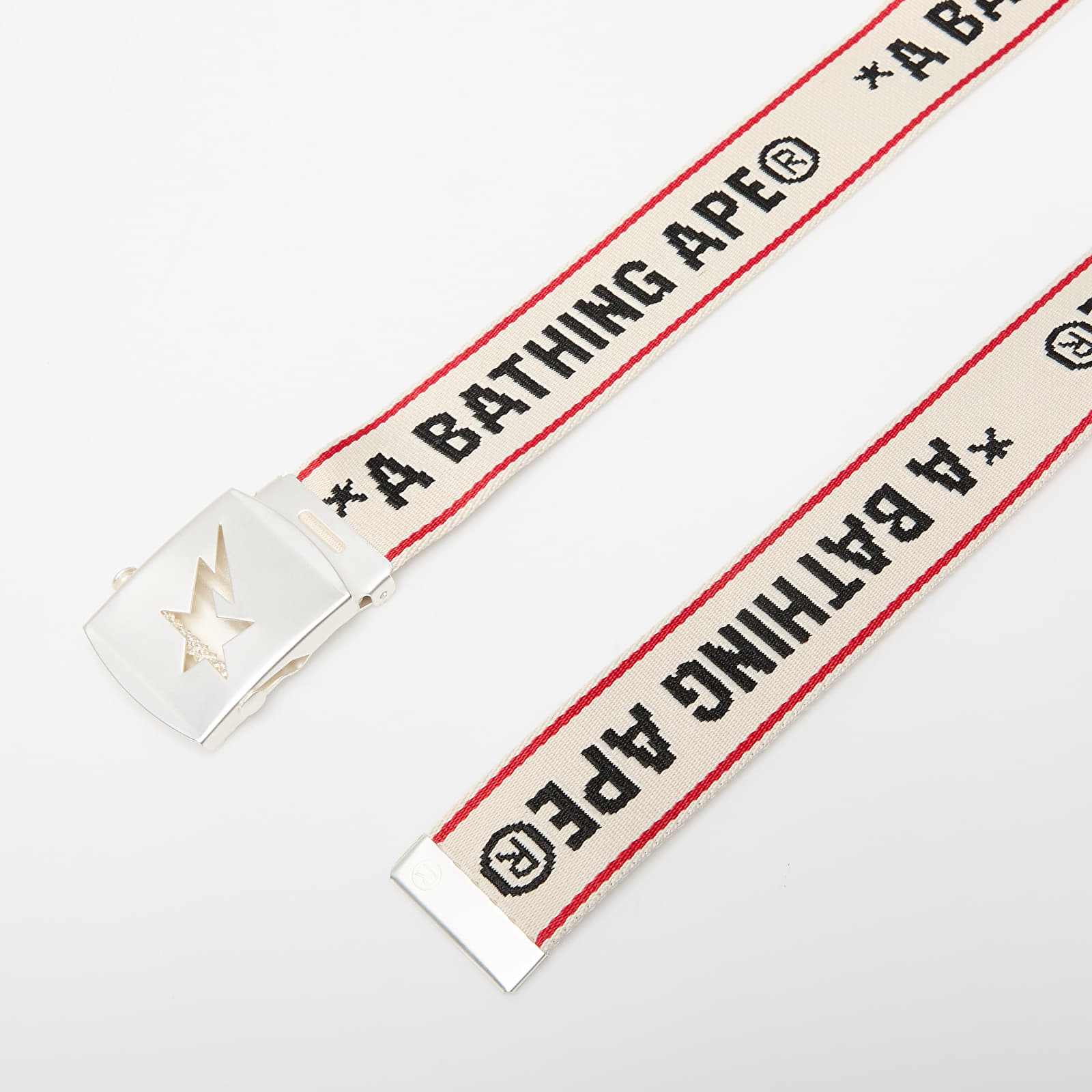Jostas A BATHING APE A Bathing Ape Denim Belt M Ivory