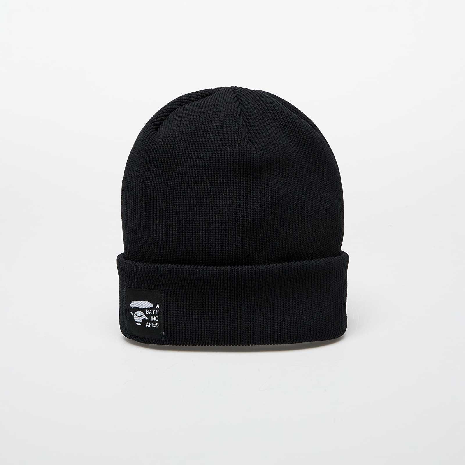 Čiapky A BATHING APE Logo Knit Cap M Black