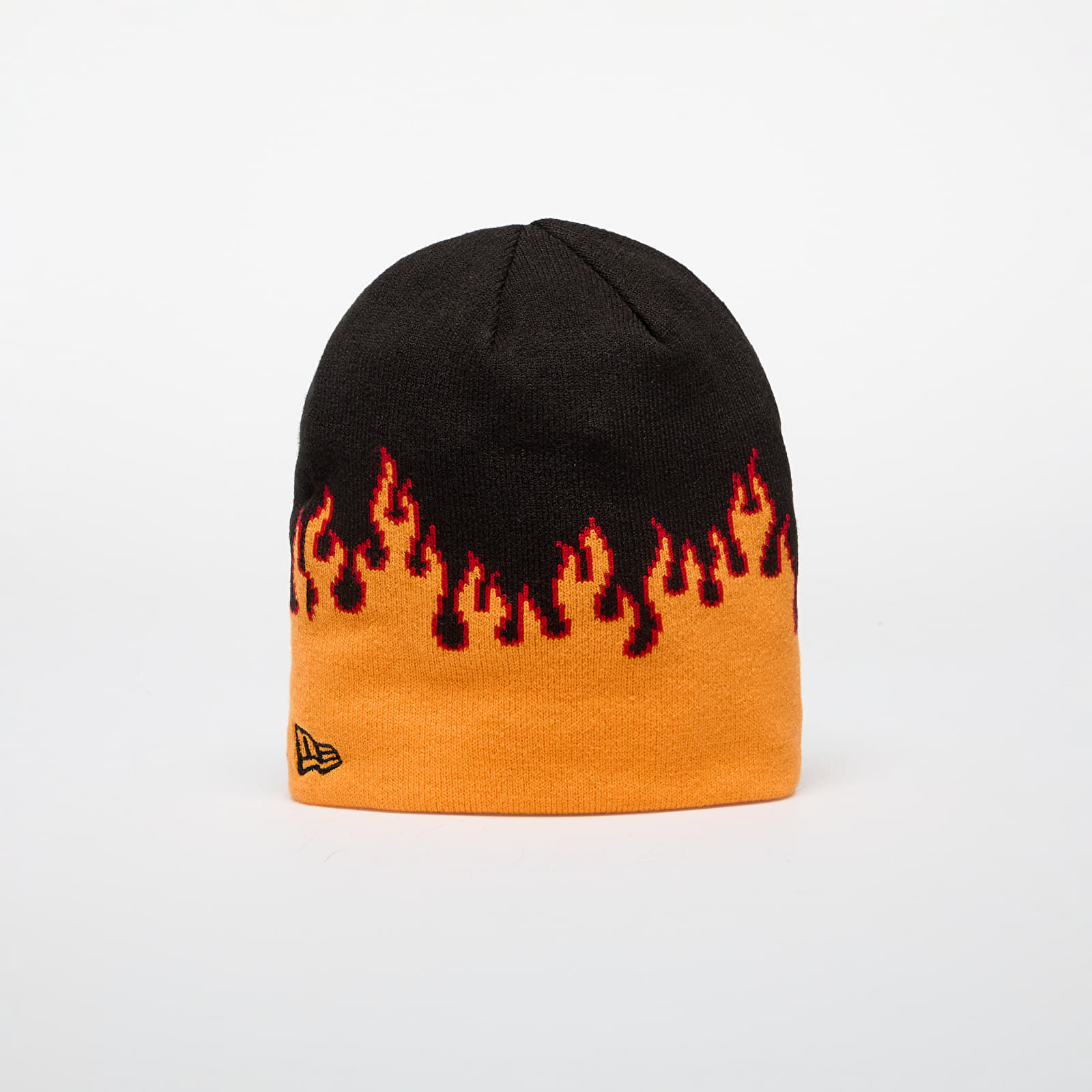 Hatter New Era Knit Thin Flame Skull Knit Tennessee Orange