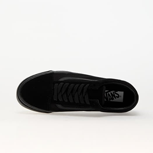 Vans old skool black mens sale store