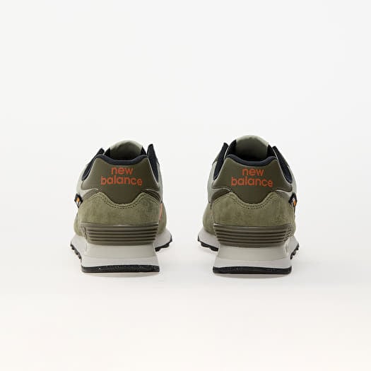 New balance 574 mens green best sale