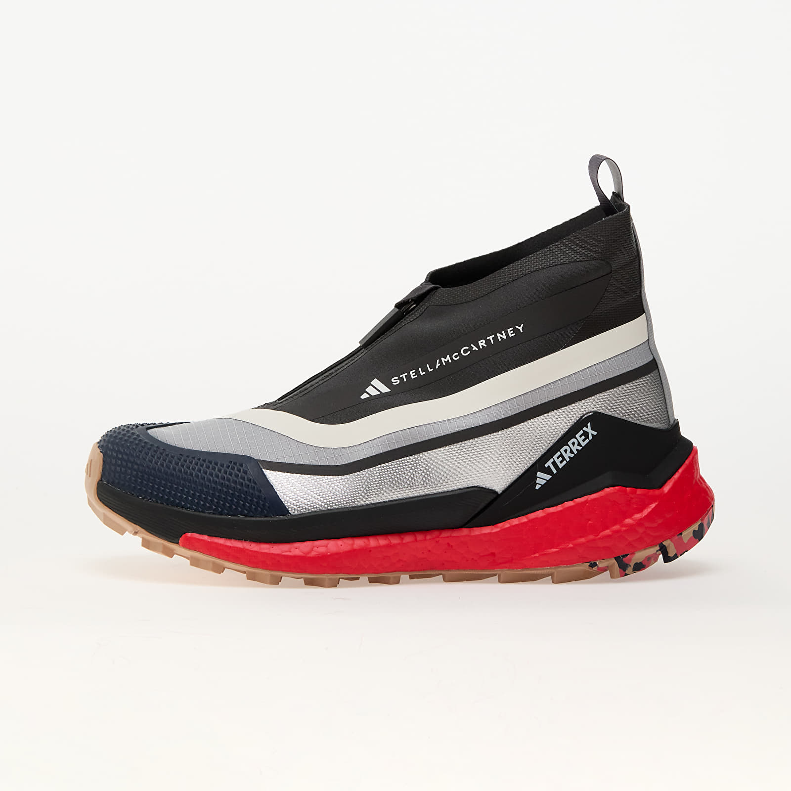 Herren Sneaker und Schuhe adidas x Stella McCartneyxterrex Free Hiker Gtx Sil Silver Metallic/ Ftw White/ Activered