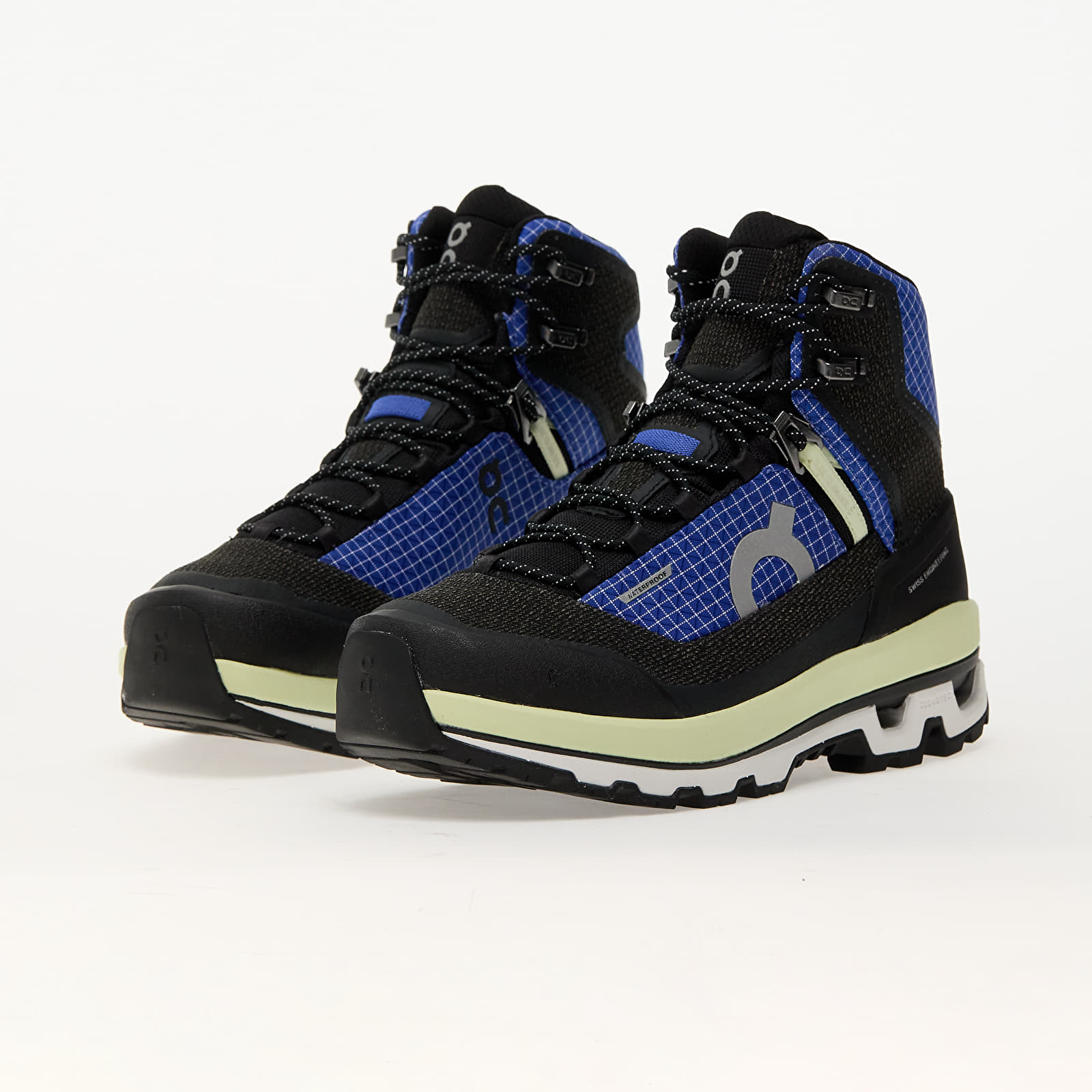 Női cipők On W Cloudalpine Waterproof Cobalt/ Limelight