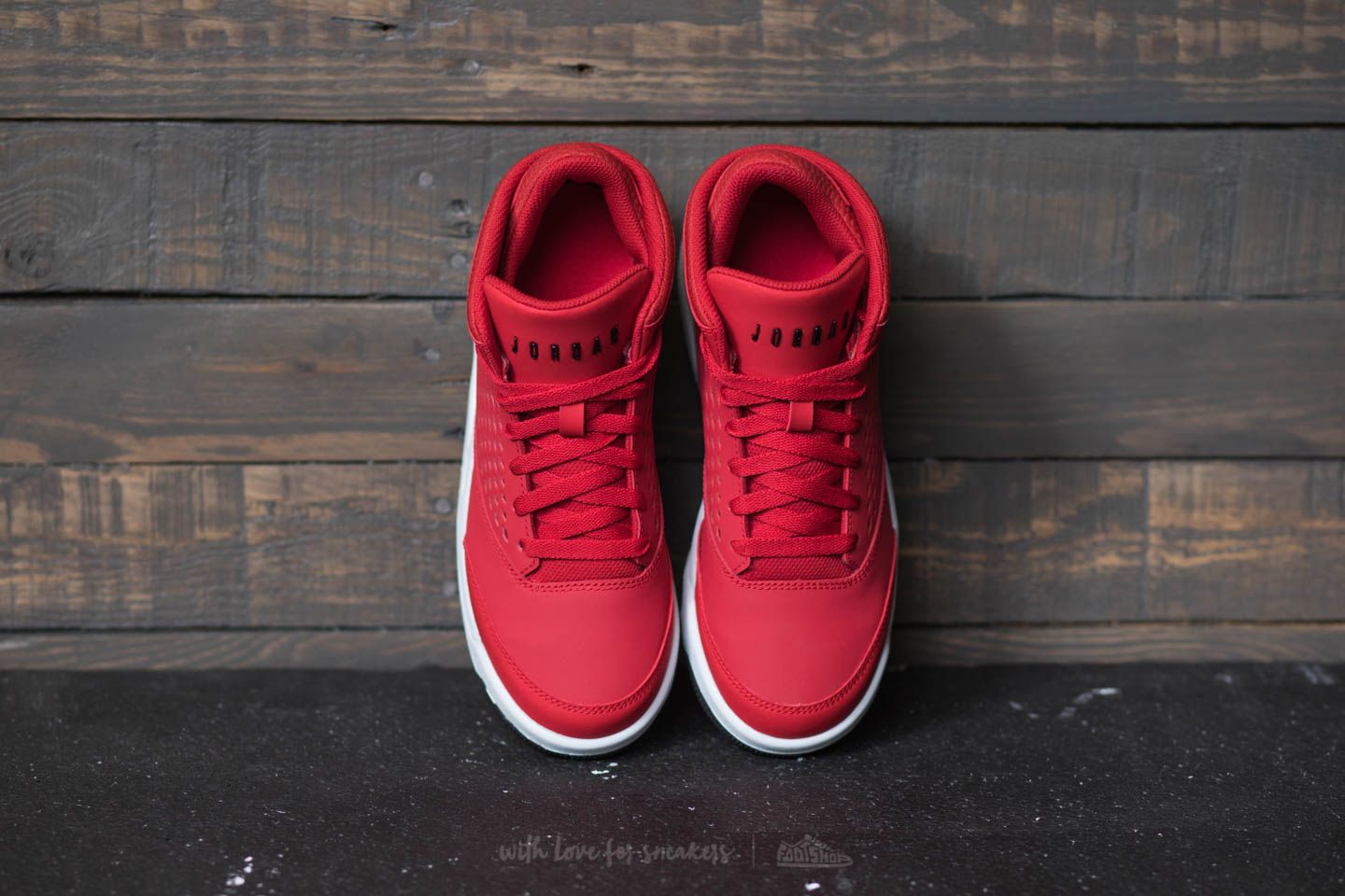 Moški čevlji Jordan Flight Origin 4 BG Gym Red/ Black-Pure Platinum