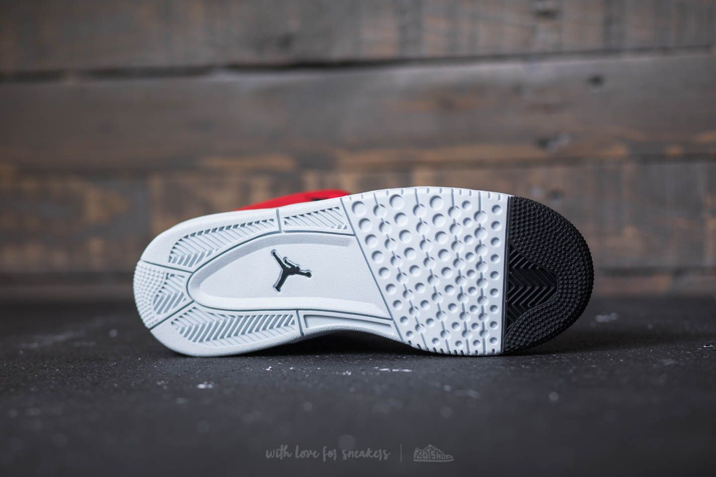 Moški čevlji Jordan Flight Origin 4 BG Gym Red/ Black-Pure Platinum