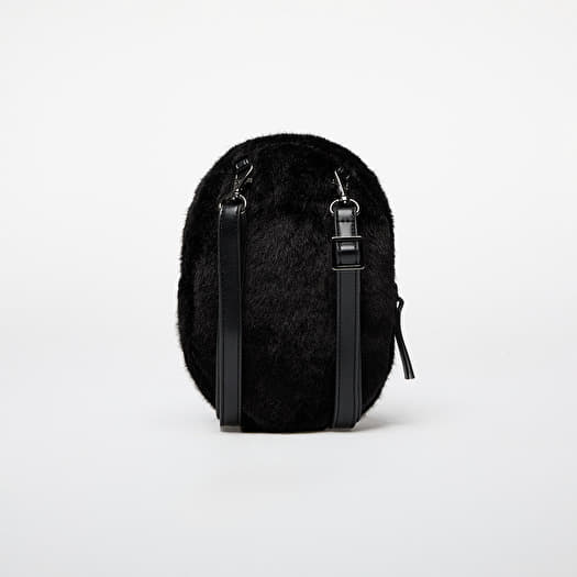 Crossbody bags A BATHING APE Ape Head Faux Fur Mini Shoulder Bag M Black Footshop