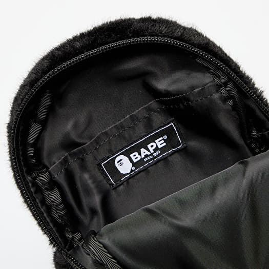 Crossbody bags A BATHING APE Ape Head Faux Fur Mini Shoulder