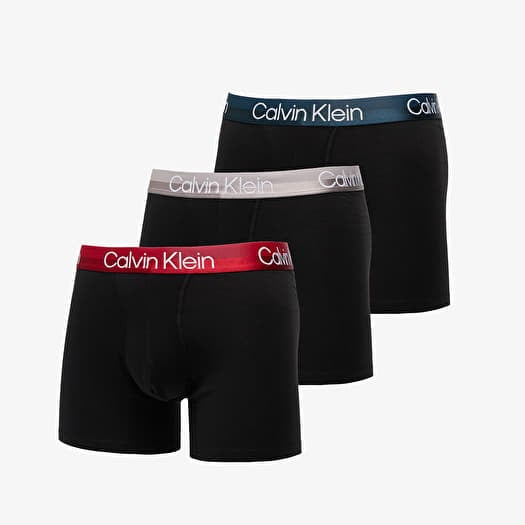 Black calvin klein boxers clearance