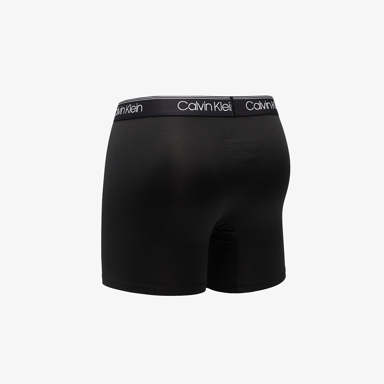 Boxeri Calvin Klein Microfiber Stretch Boxer Brief 3-Pack Black