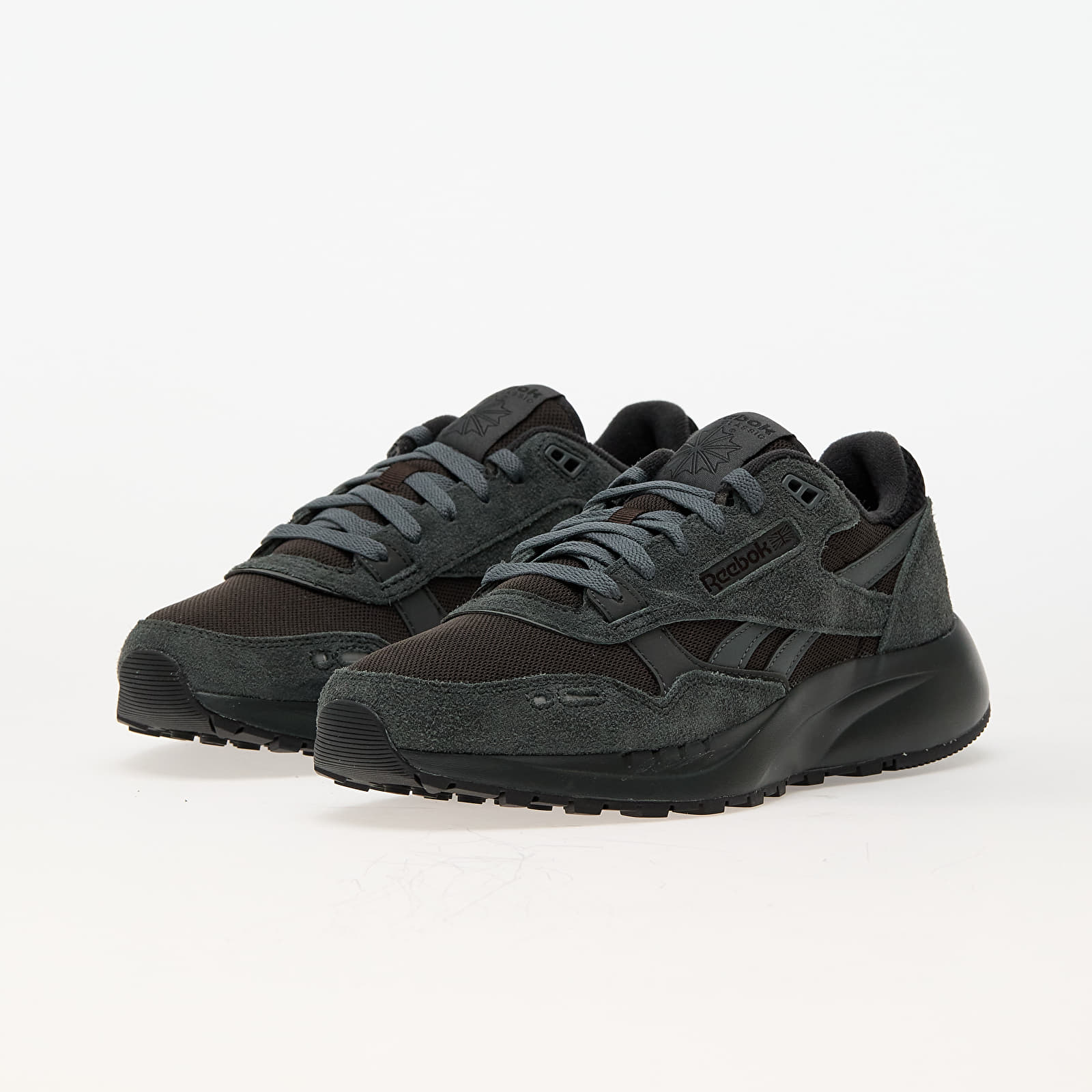 Zapatos reebok color negro oscuro top