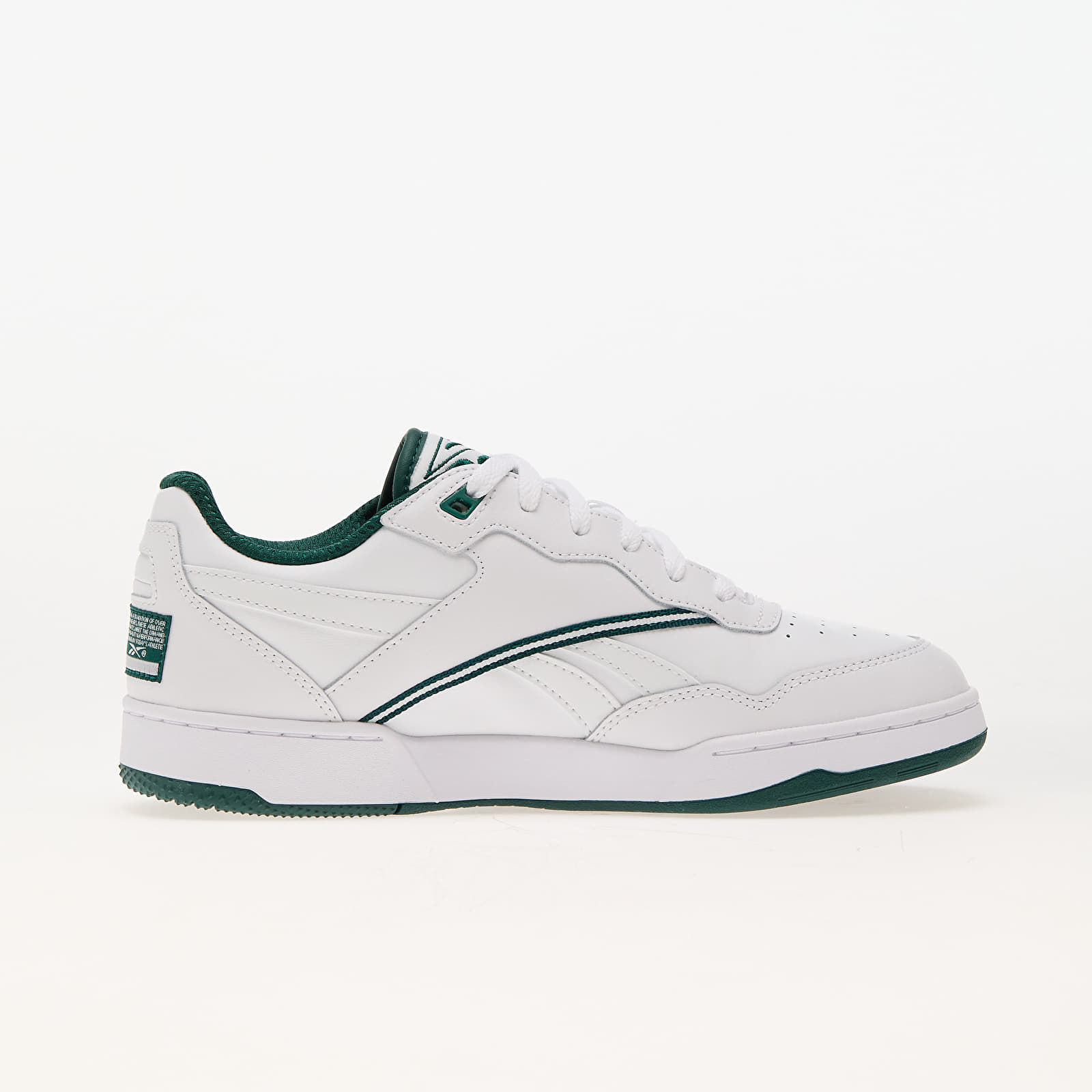 Pánské tenisky a boty Reebok Bb 4000 II White/ Collegiate Green