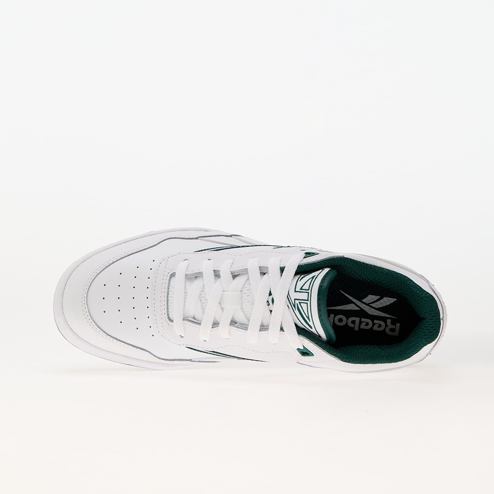 Pánské tenisky a boty Reebok Bb 4000 II White/ Collegiate Green