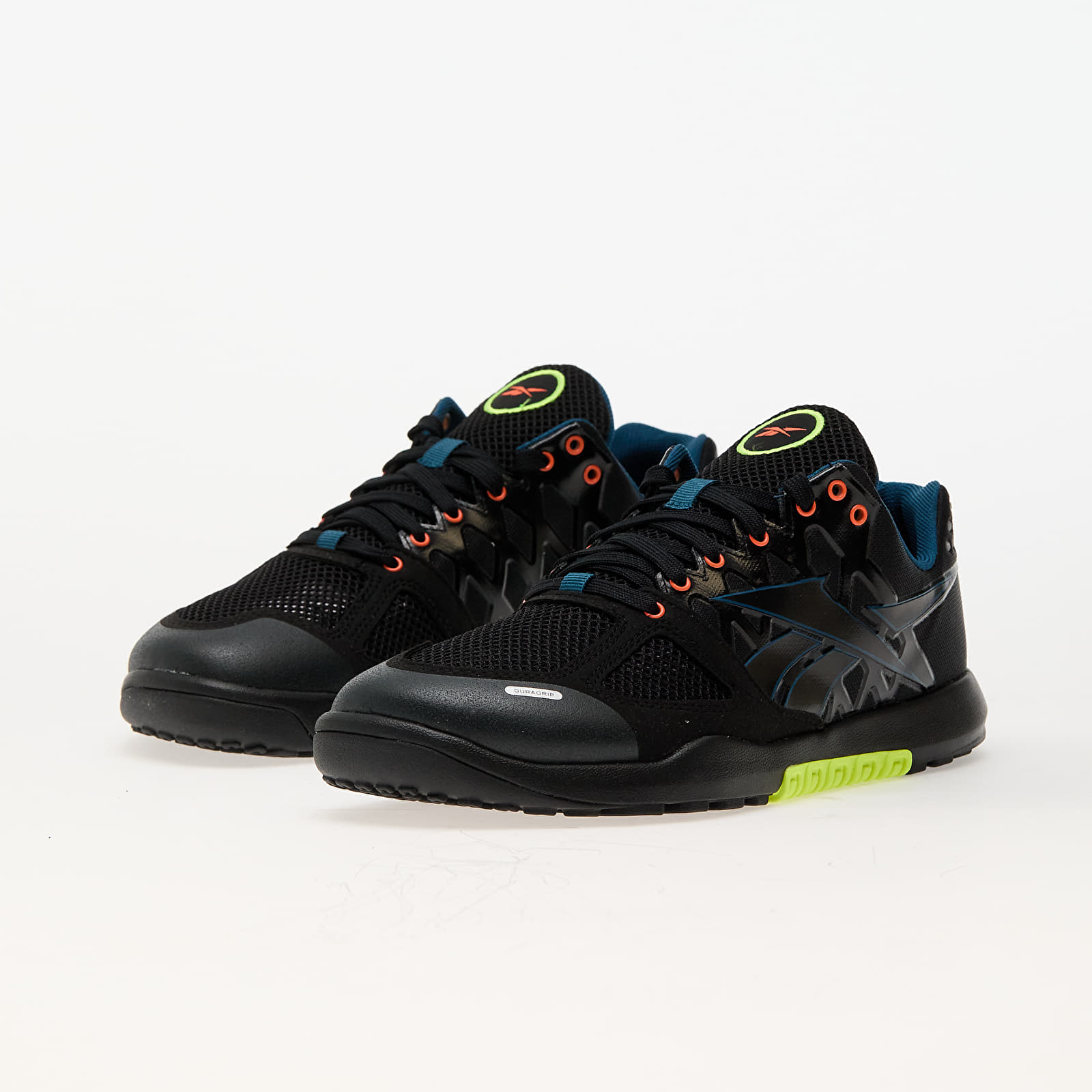 Scarpe uomo Reebok Nano 2.0 Black Digital Coral Lime Footshop