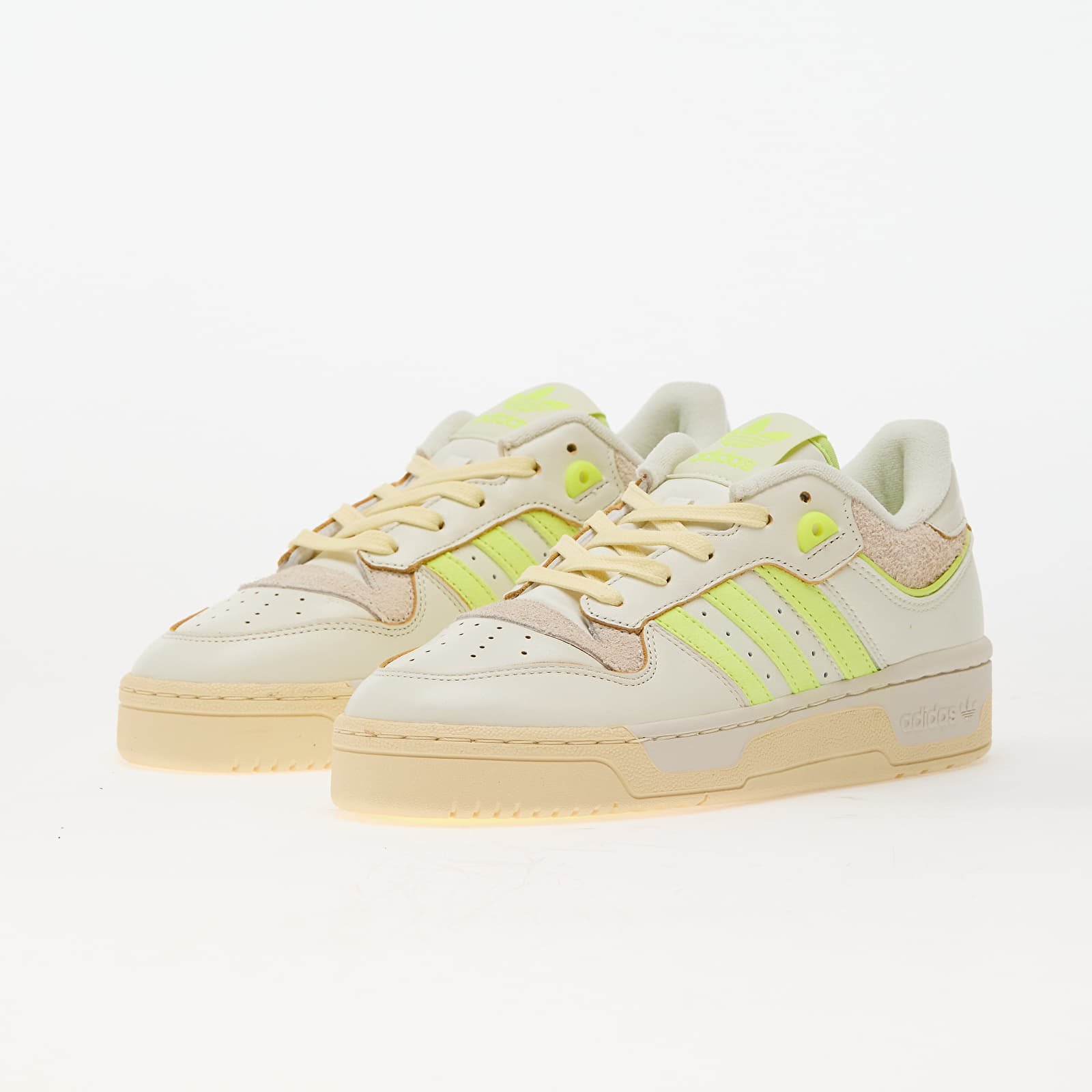 Dámske topánky a tenisky adidas Rivalry 86 Low W Ivory/ Lucid Lemond/ Easy Yellow