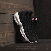 Nike air max 95 premium 2025 se black white team orange