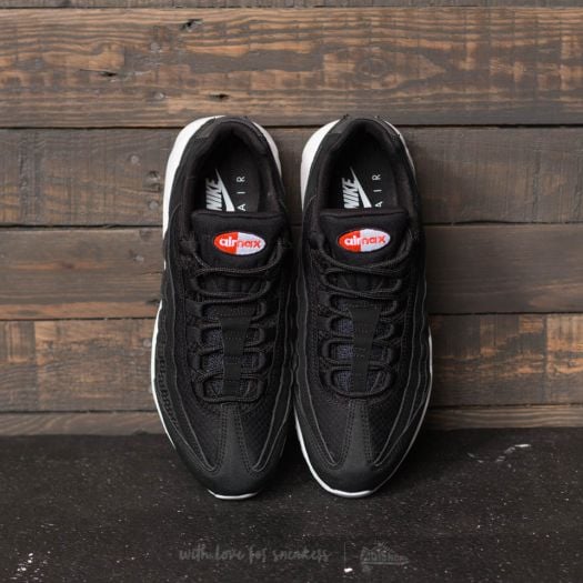 Herren Sneaker und Schuhe Nike Air Max 95 Premium SE Black Black White Team Orange Footshop