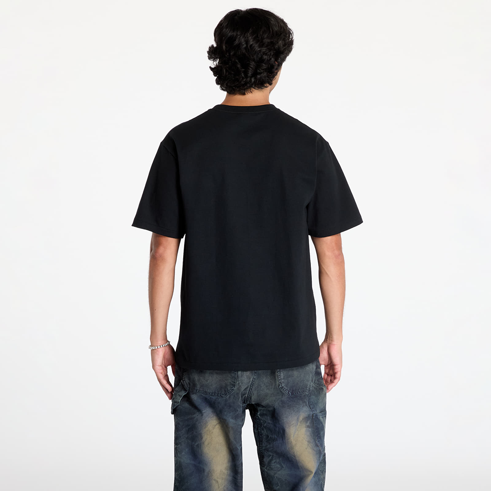 Men's T-shirts A BATHING APE Tie Dye By Bathing Ape Tee Black x Beige