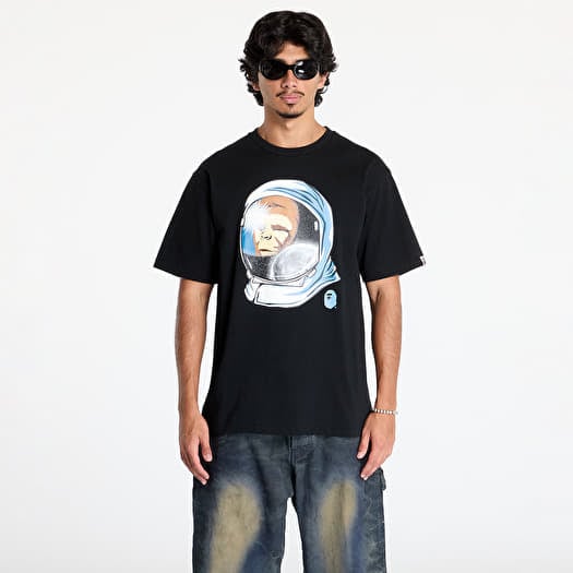 A BATHING APE Space Ape Tee Black