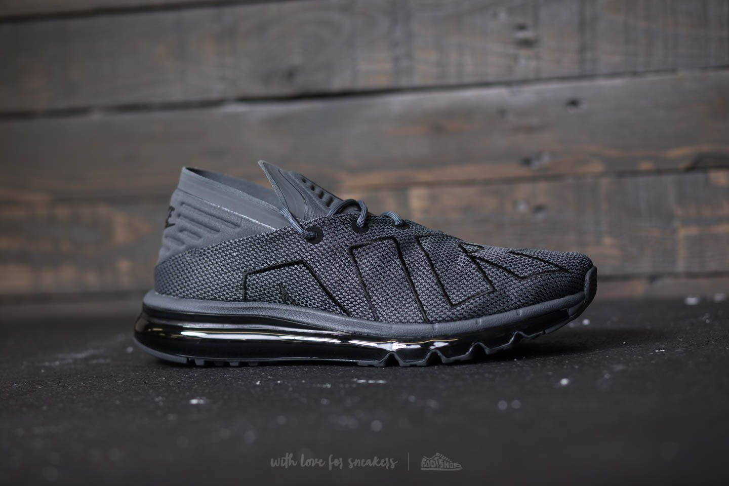 Men s shoes Nike Air Max Flair Dark Grey Black Dark Grey Footshop