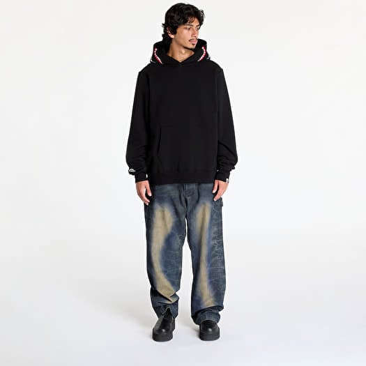 A bathing ape black hoodie outlet