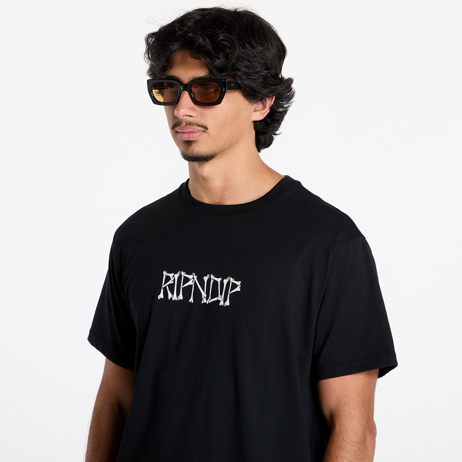 Férfi pólok RIPNDIP Bones Tee Black