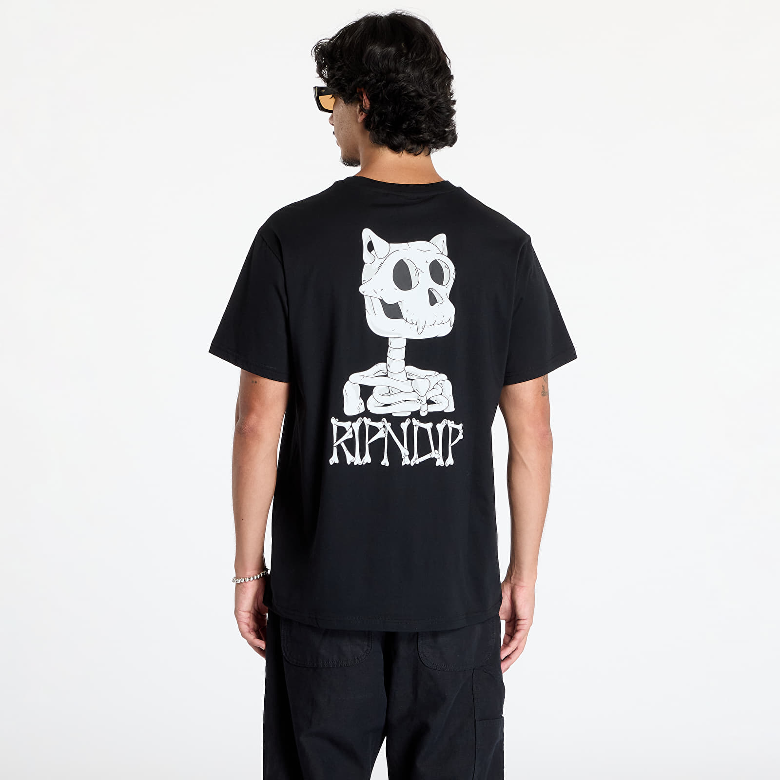 Férfi pólok RIPNDIP Bones Tee Black