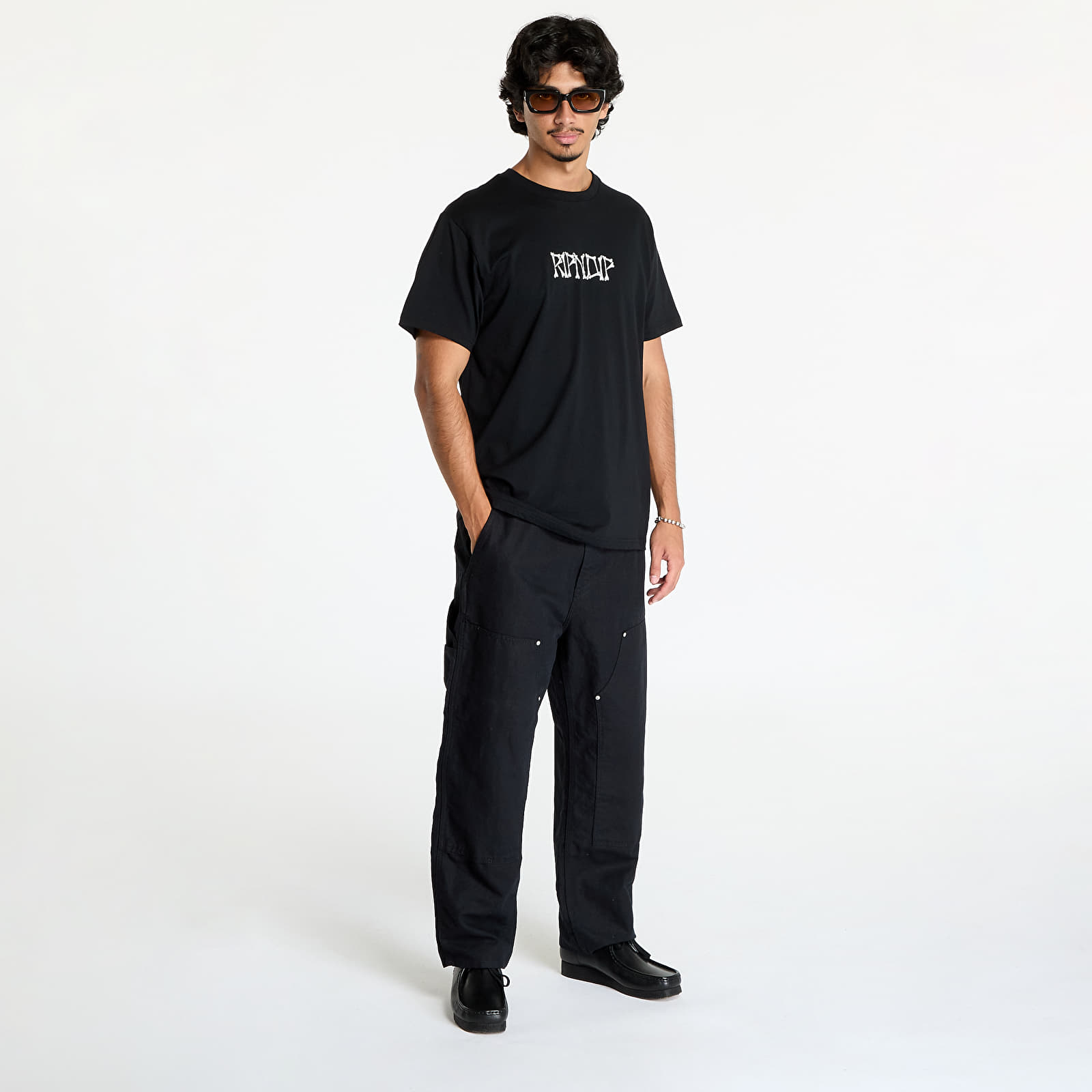 Férfi pólok RIPNDIP Bones Tee Black