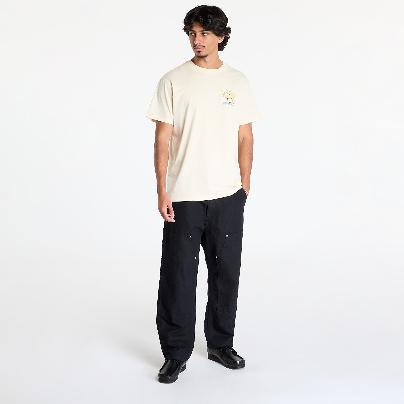 Férfi pólok RIPNDIP Barnum Tee Natural