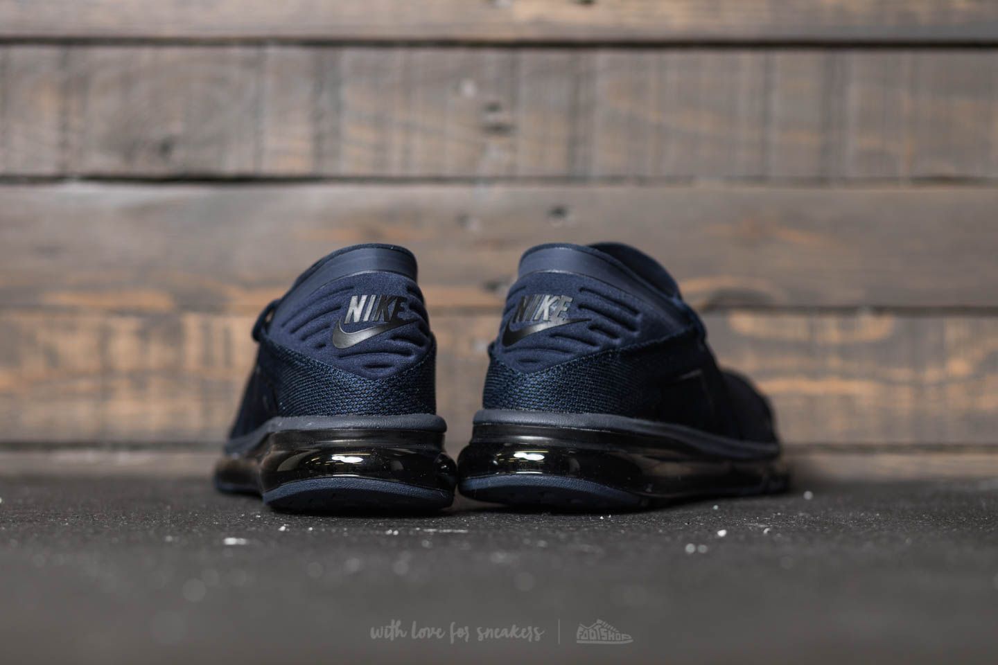 Men s shoes Nike Air Max Flair Obsidian Black Obsidian Footshop