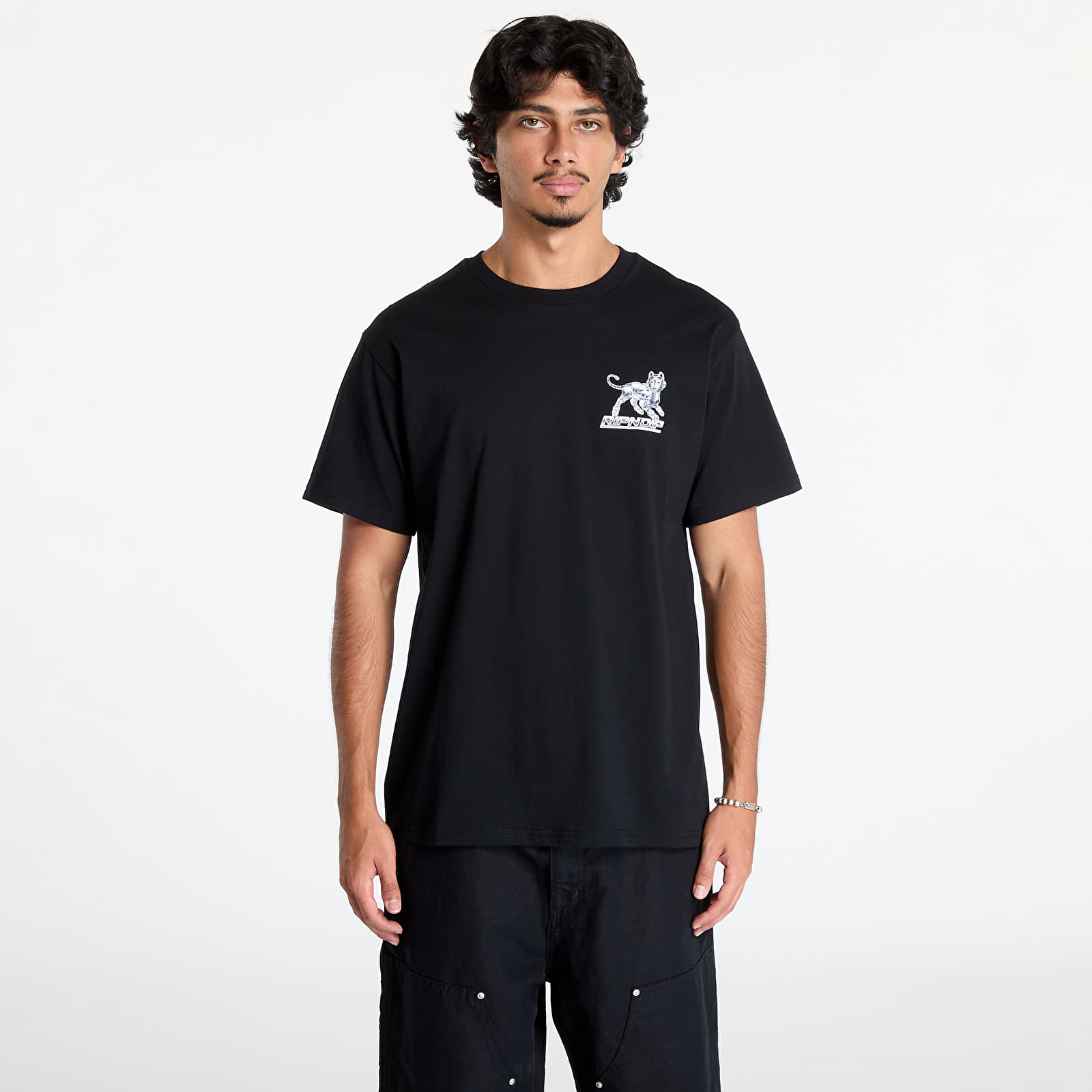 Férfi pólok RIPNDIP Robo Nerm Tee Black